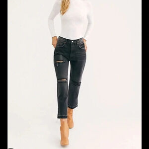 Free people we the free Lita Slim-Leg Jeans